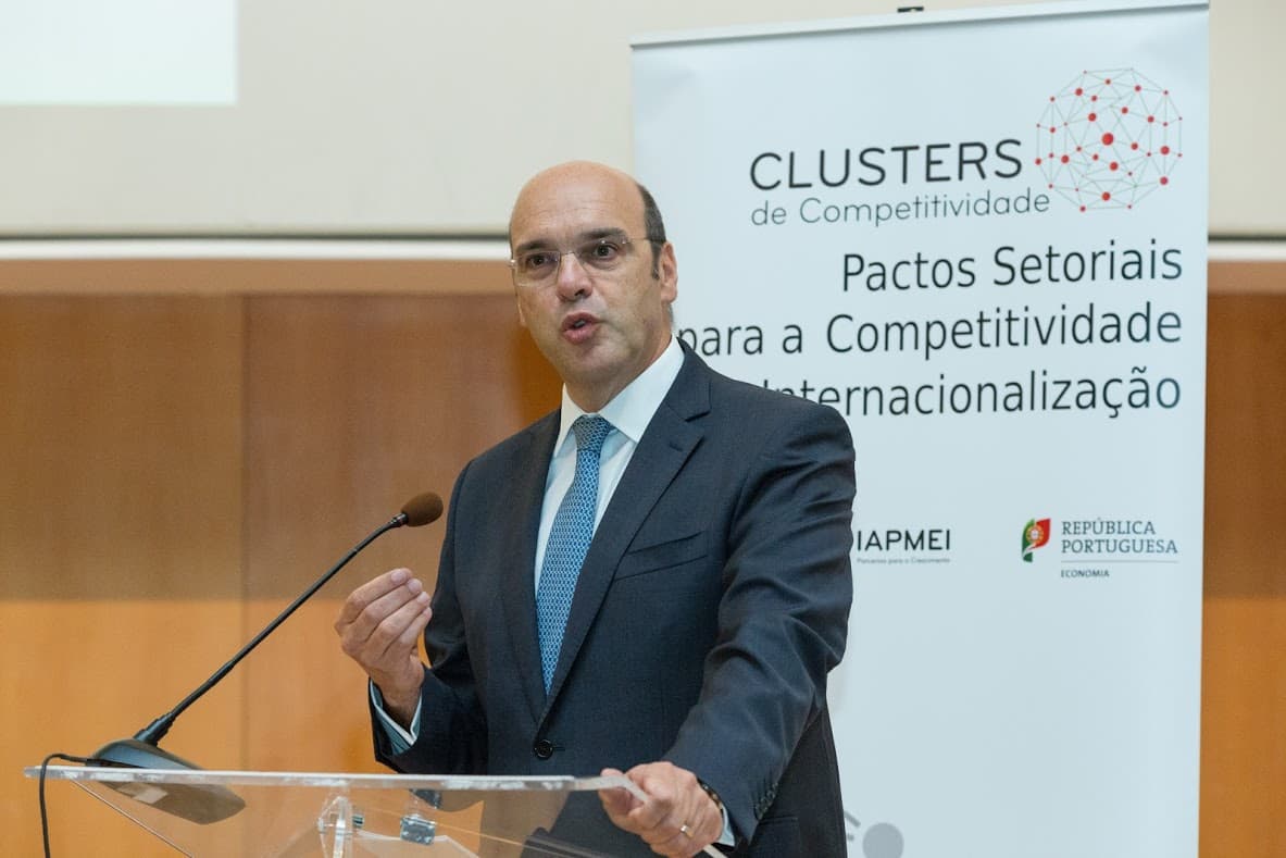 Ministro Adjunto e da Economia, Pedro Siza Vieira, na assinatura de 10 Pactos Setoriais para a Competitividade e Internacionalização, Aveiro, 11 setembro 2019