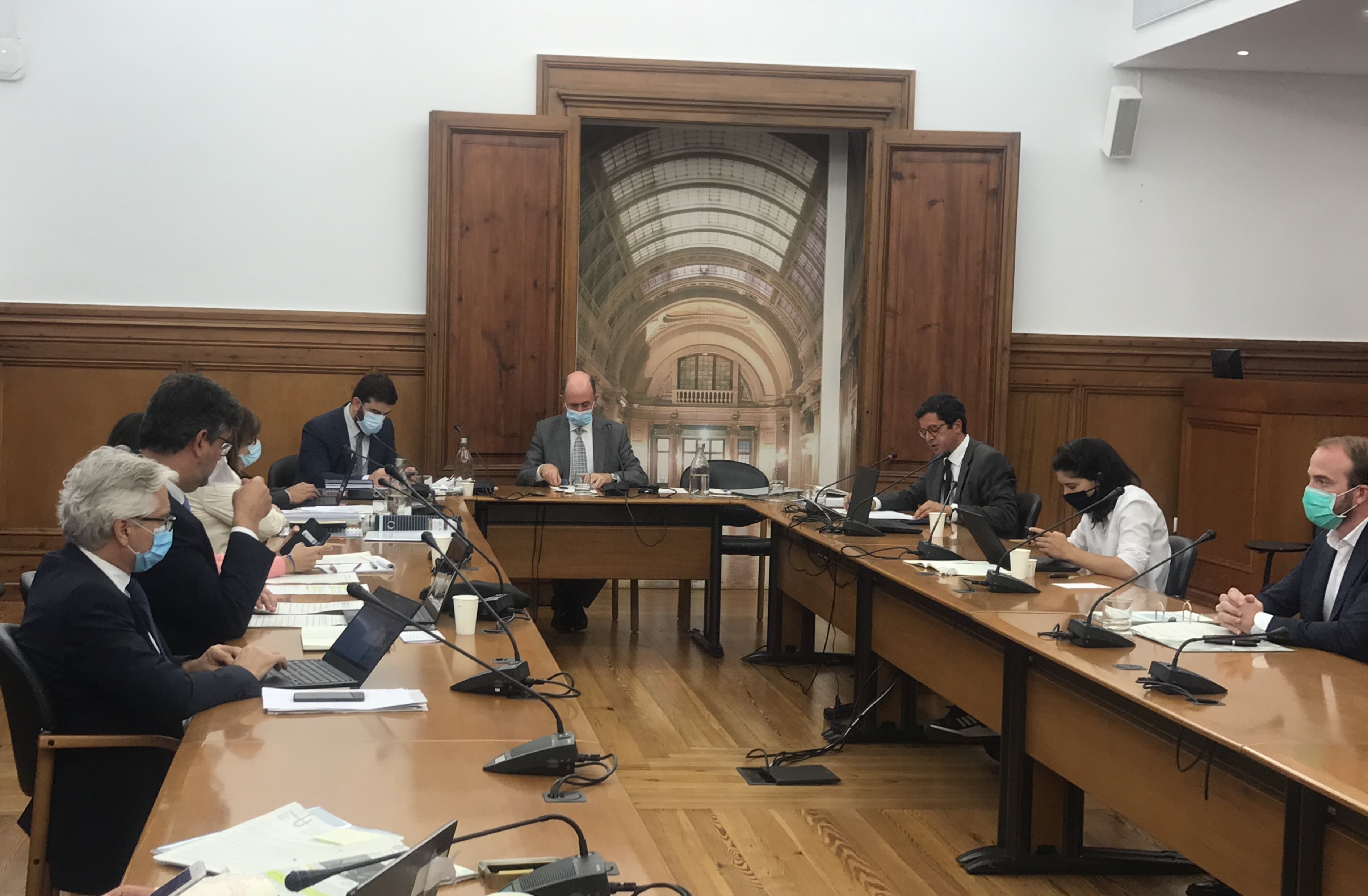Ministro da Educação, Tiago Brandão Rodrigues, na comissão de Educação, Ciência, Juventude e Desporto, na Assembleia da República, 30 junho 2020