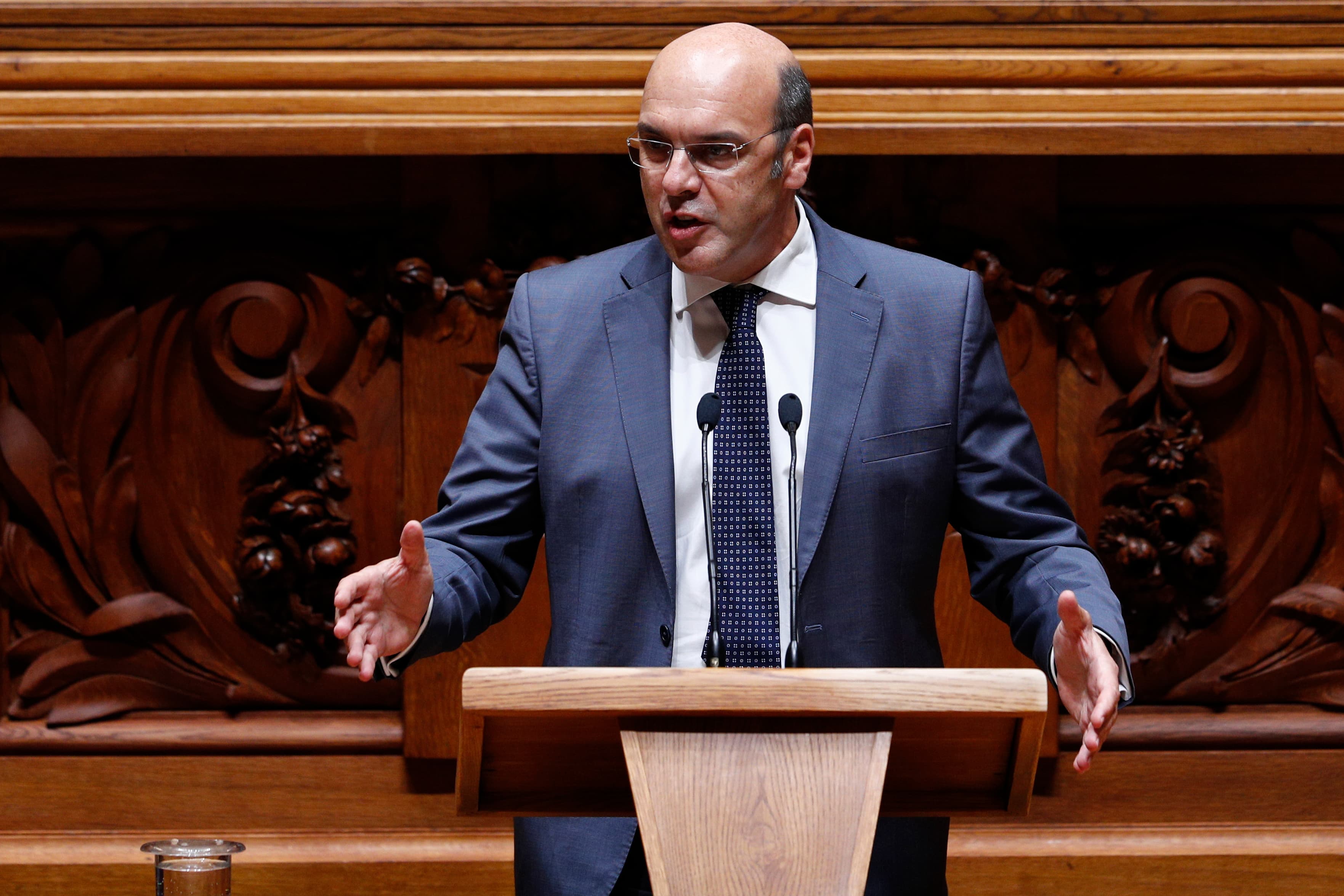 Ministro de Estado, da Economia e da Transição Digital, Pedro Siza Vieira, durante o debate do Estado da Nação na Assembleia da República, Lisboa, 21 julho 2021 (Foto: António Cotrim/Lusa)