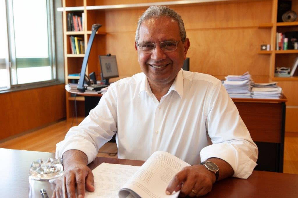 Ministro do Planeamento, Nelson de Souza (foto: João Bica)