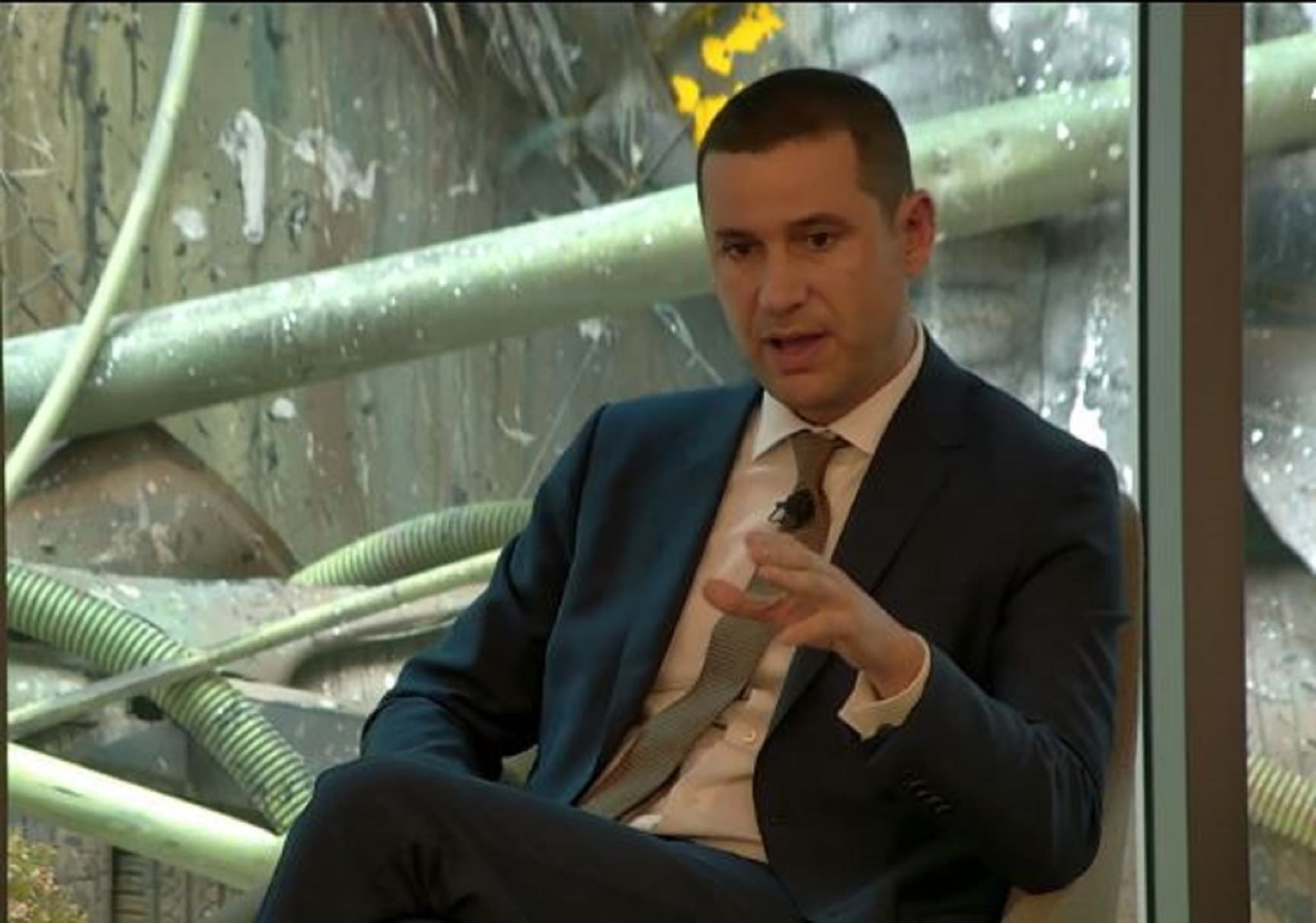 Secretário de Estado Adjunto e da Energia, João Galamba, na conferência «A guerra na Europa e o choque energético», promovida pelo jornal online ECO, 4 março 2022