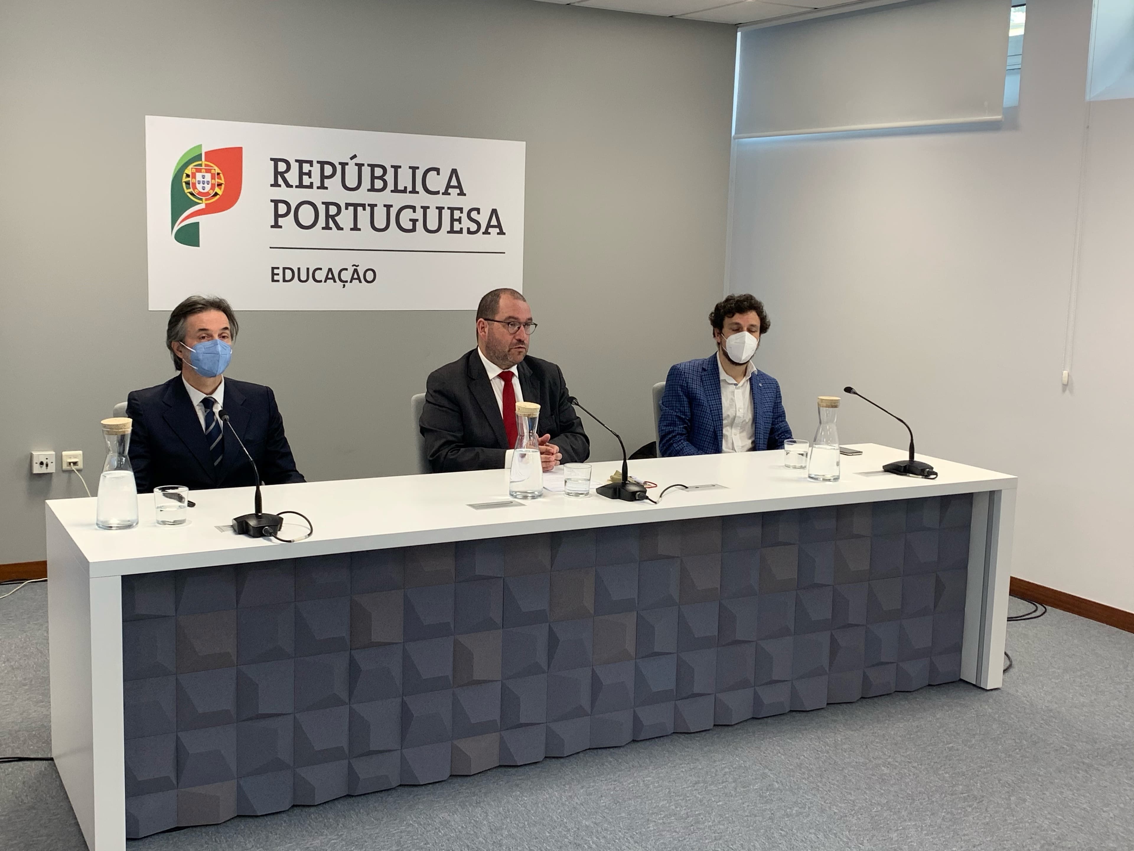 Secretário de Estado Adjunto e da Educação, João Costa, na apresentação dos resultados do estudo diagnóstico aplicado, Lisboa, 29 março 2021