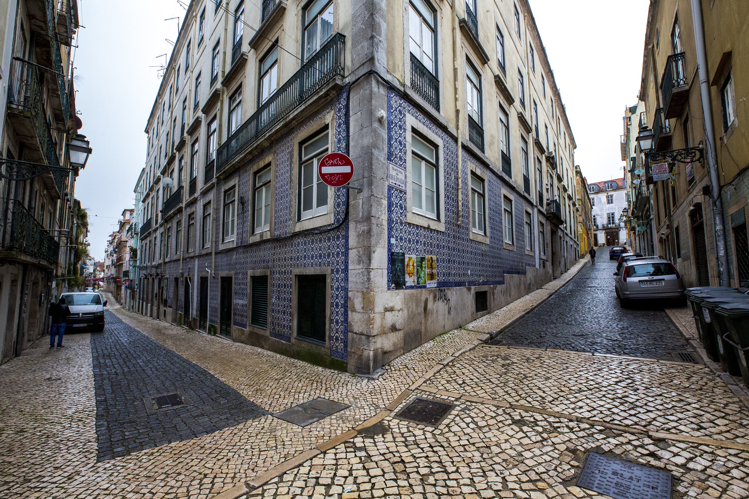 Zona residencial em Lisboa (Foto: João Bica)