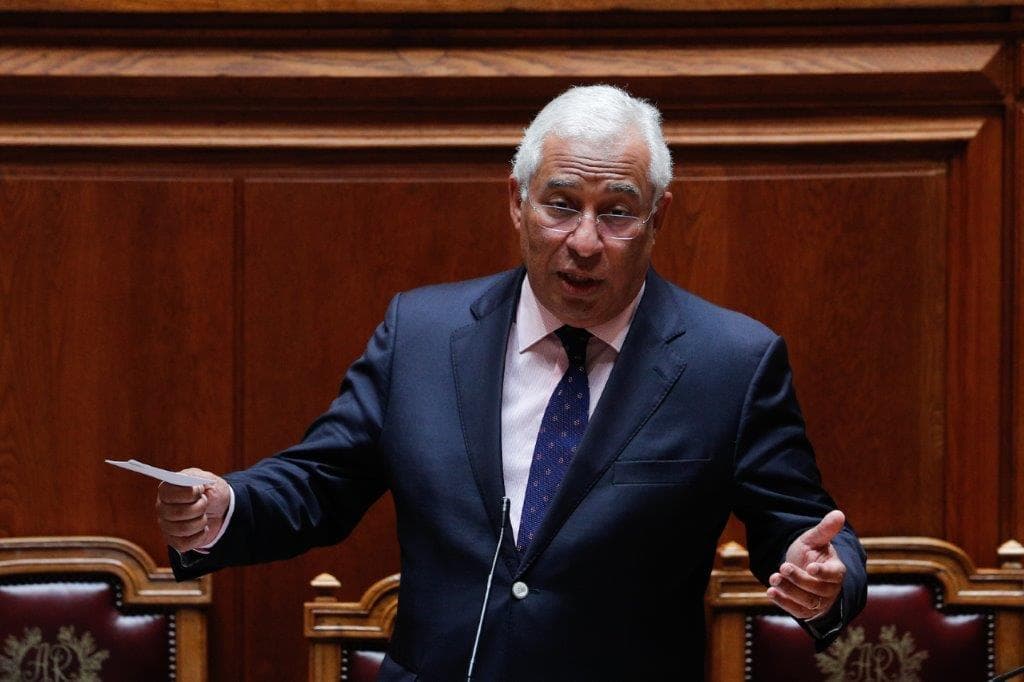 Primeiro-Ministro António Costa responde a perguntas dos deputados no debate quinzenal, Assembleia da República, 20 maio 2020 (Foto: António Cotrim/Lusa)