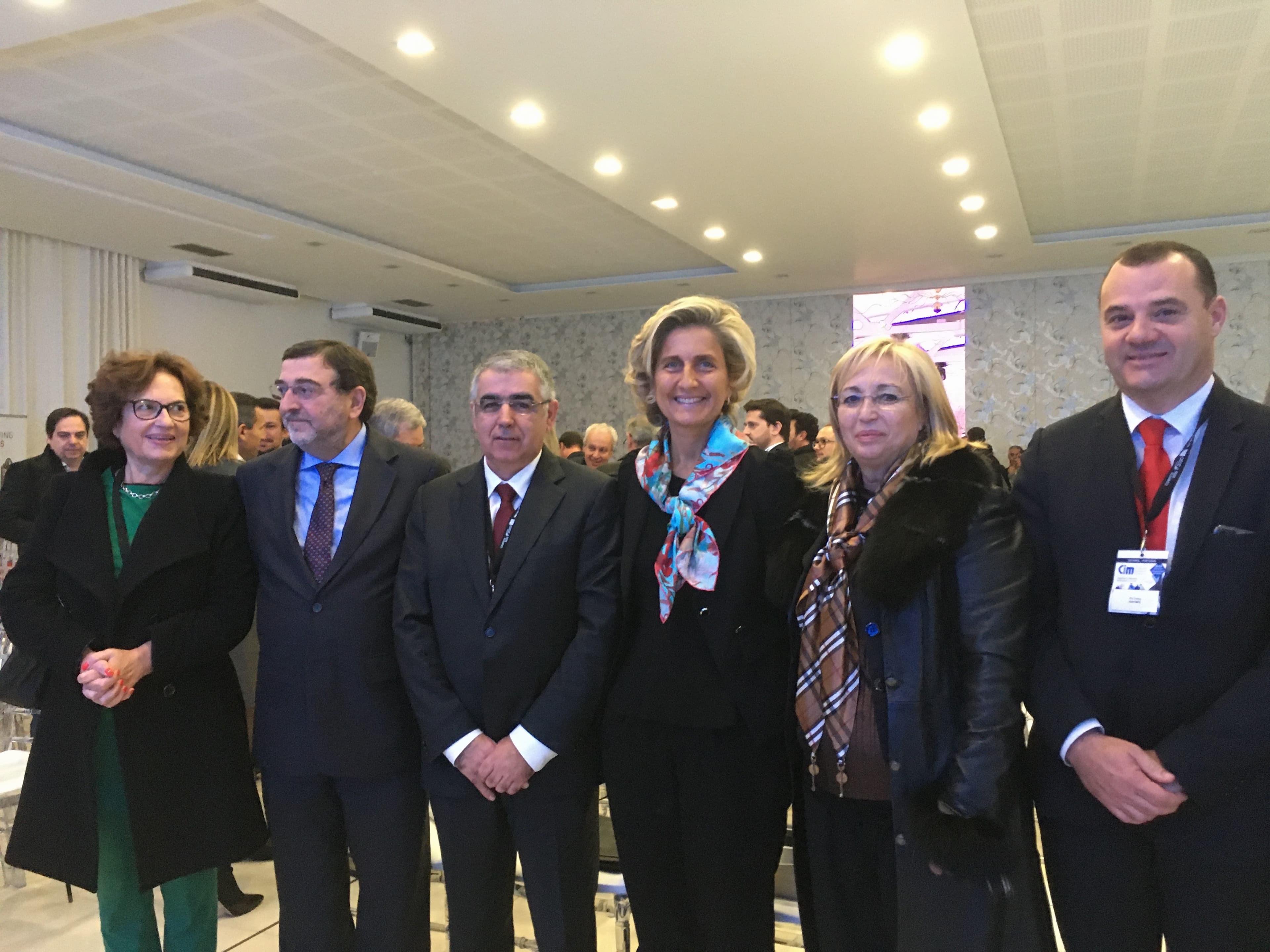 Ministra da Coesão Territorial, Ana Abrunhosa, no encerramento do Congresso da Indústria dos Moldes, Leiria, 23 novembro 2019