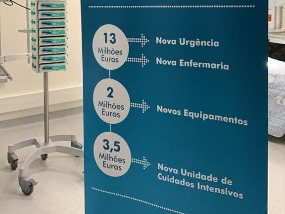 Investimento no Centro Hospitalar de Gaia-Espinho, Gaia, 20 agosto 2020