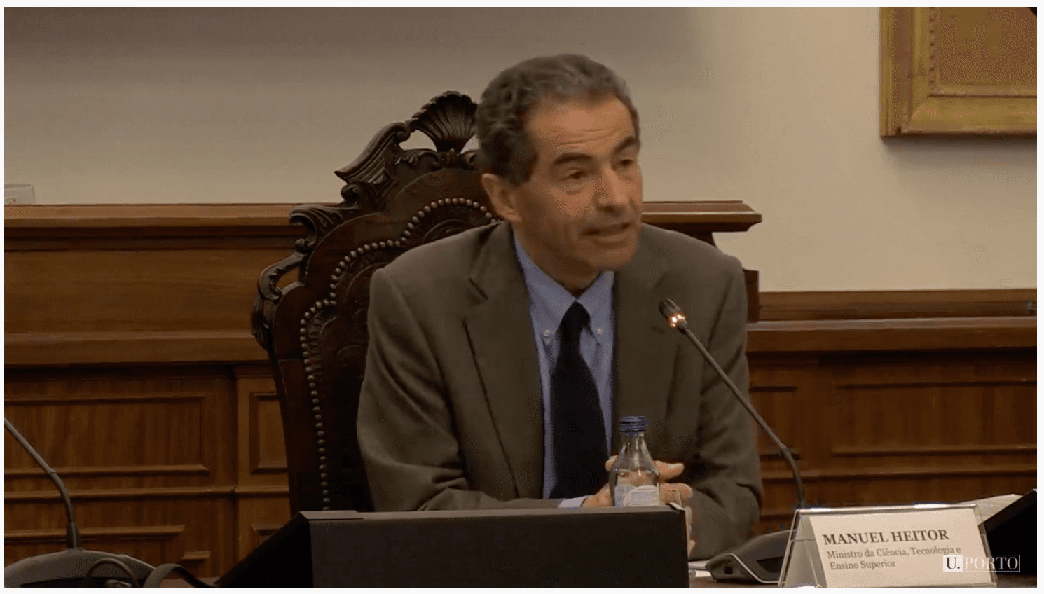 Ministro da Ciência, Tecnologia e Ensino Superior no lançamento da «Skills 4 pós-Covid – Competências para o futuro», Porto, 19 maio 2020
