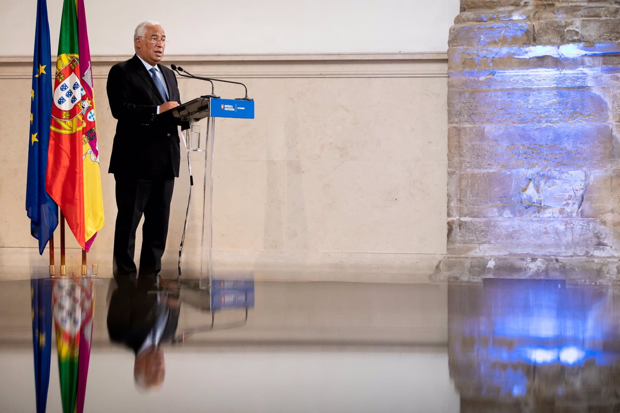 Primeiro-Ministro António Costa na tomada de posse dos presidentes e vice-presidentes das Comissões de Coordenação e Desenvolvimento Regional, Coimbra, 29 outubro 2020
