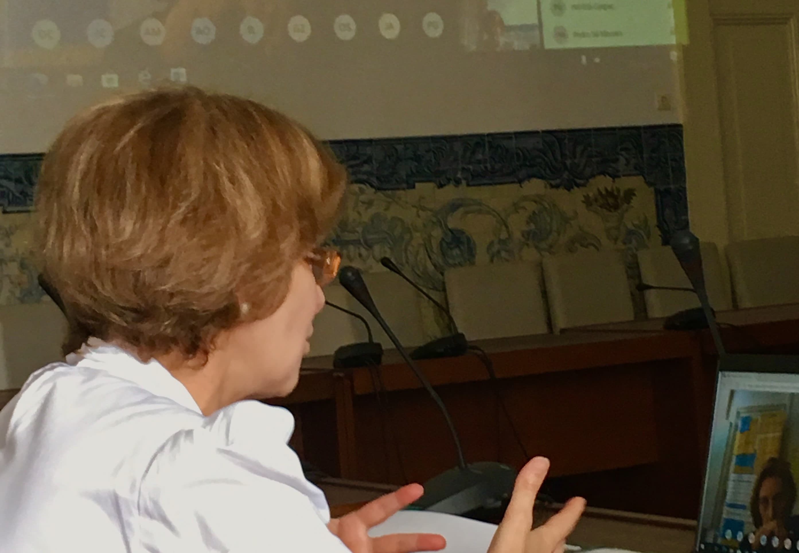 Secretária de Estado dos Negócios Estrangeiros e da Cooperação, Teresa Ribeiro, na Comissão Interministerial da Cooperação , Lisboa, 2 junho 2020