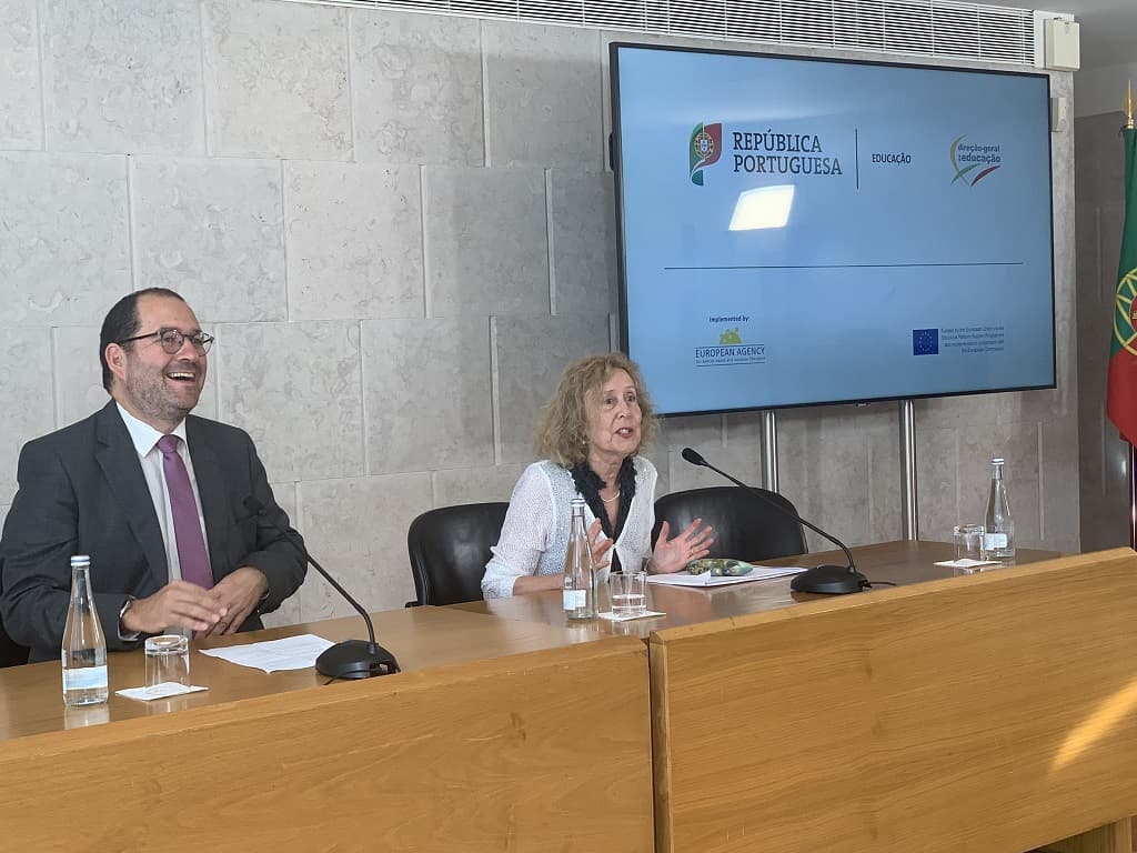 Ministro da Educação, João Costa, na apresentação dos resultados do Sistema de Monitorização da Implementação do Regime Jurídico da Educação Inclusiva em Portugal, Lisboa, 1 julho 2022