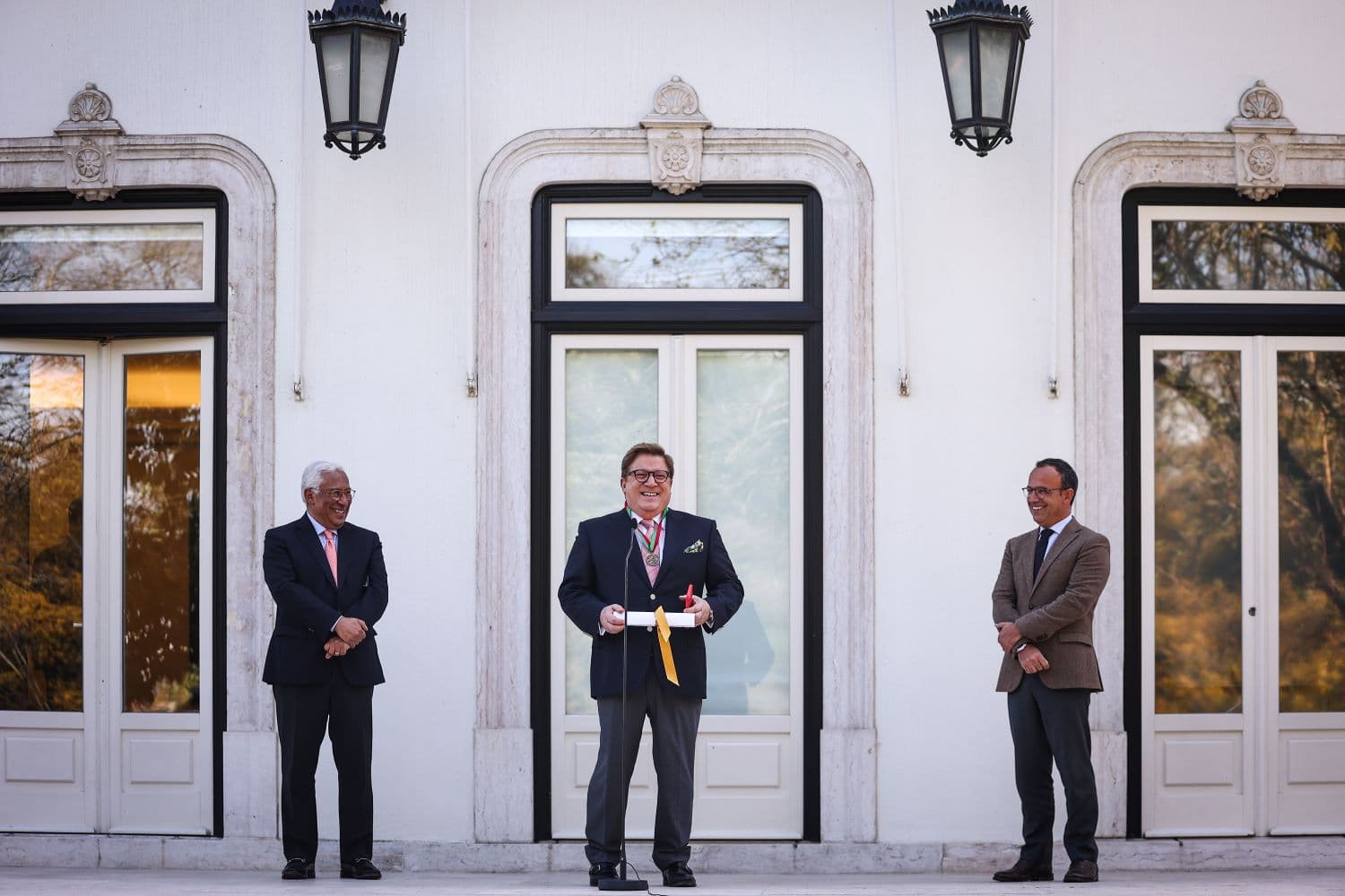 Esta distinção acontece no ano em que Hérman José assinala 50 anos de carreira, o mesmo em que Portugal celebra 50 anos de democracia (Foto: Rodrigo Antunes/Lusa)
