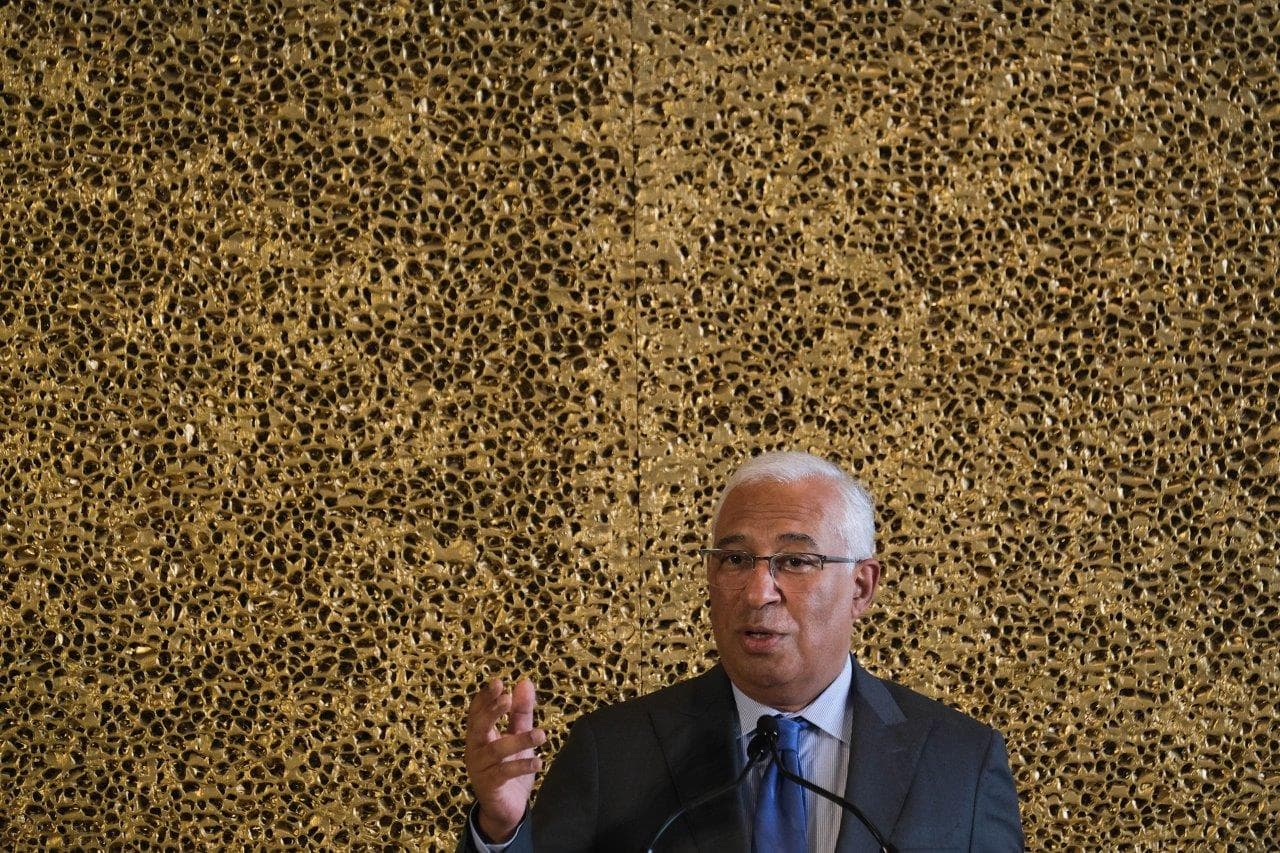 Primeiro-Ministro António Costa discursa na inauguração do Museu do Tesouro Real, Lisboa, 1 junho 2022 (foto: Mário Cruz/Lusa)