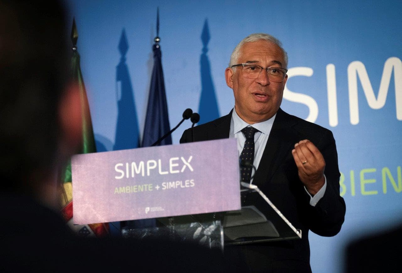Primeiro-Ministro António Costa na apresentação do pacote legislativo Ambiente+Simples, Alcochete, 7 dezembro 2022 (foto: Rui Minderico/Lusa)