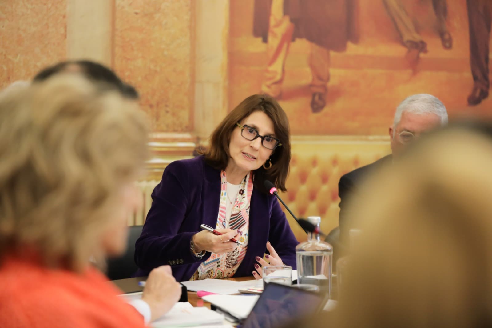 Ministra da Justiça, Catarina Sarmento e Castro, na Comissão dos Assuntos Constitucionais, Direitos, Liberdades e Garantias, Assembleia da República, 2 fevereiro 2023