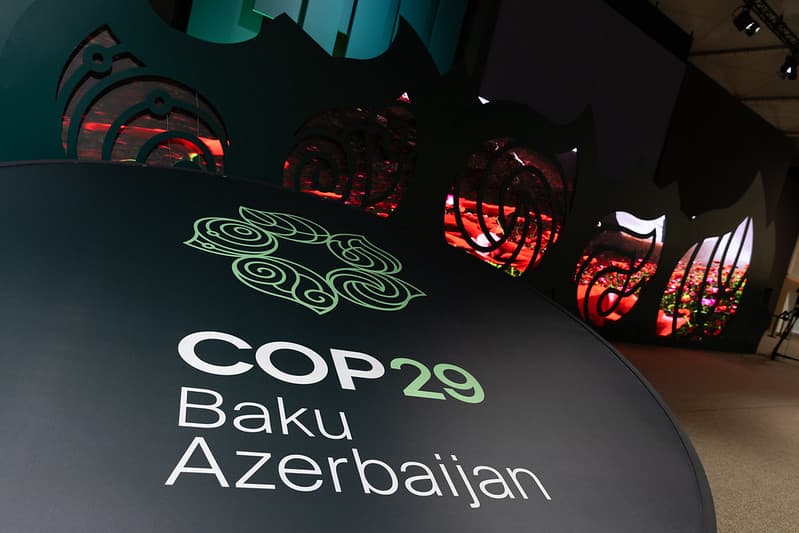 Emblema da 29.ª Conferência de Partes da Conferência das Nações Unidas sobre Alterações Climáticas (foto: Conferência das Nações Unidas sobre Alterações Climáticas)