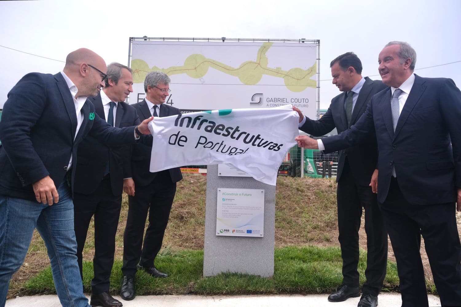 Primeiro-Ministro Luís Montenegro inaugura a Variante à EN14, Trofa, 14 julho 2024 (foto: Diana Quintela / Portal do Governo)