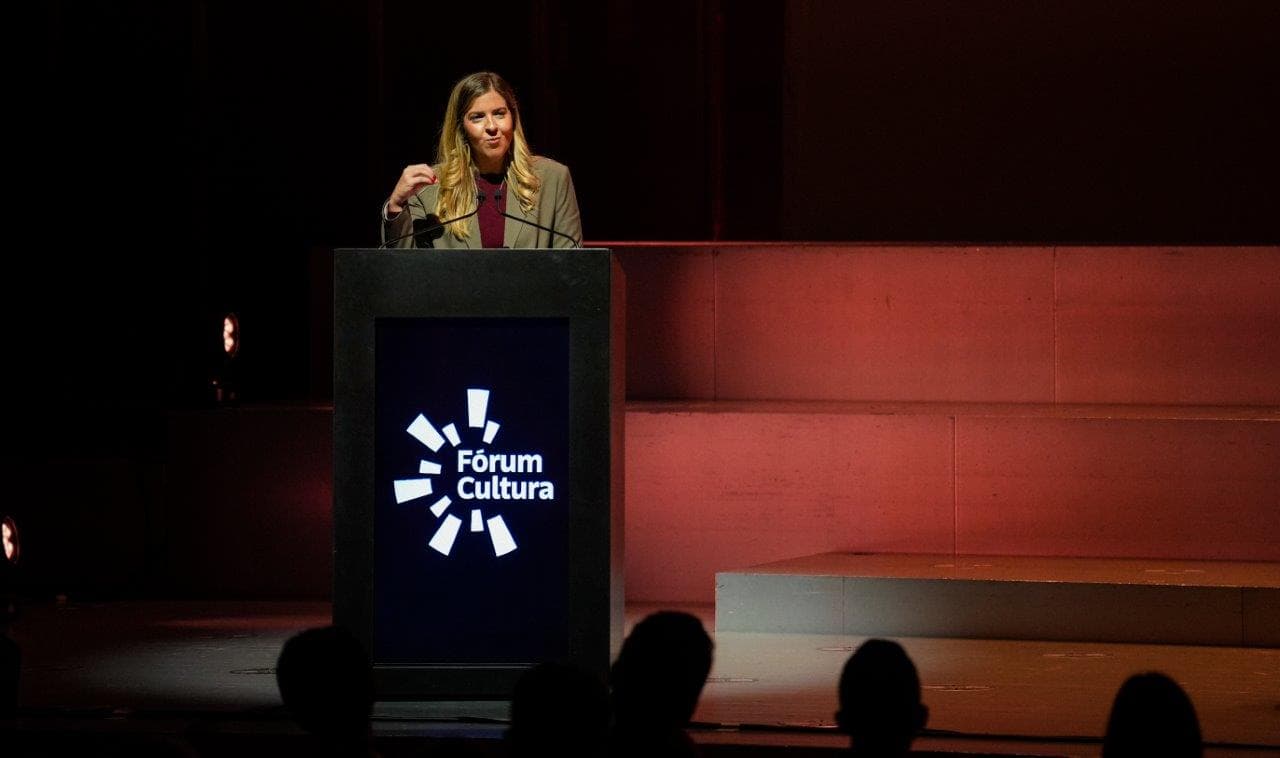 Ministra da Cultura, Juventude e Desporto, Margarida Balseiro Lopes, no Fórum Cultura, Porto, 20-21 janeiro 2026 (Raquel Martins/MCJD)