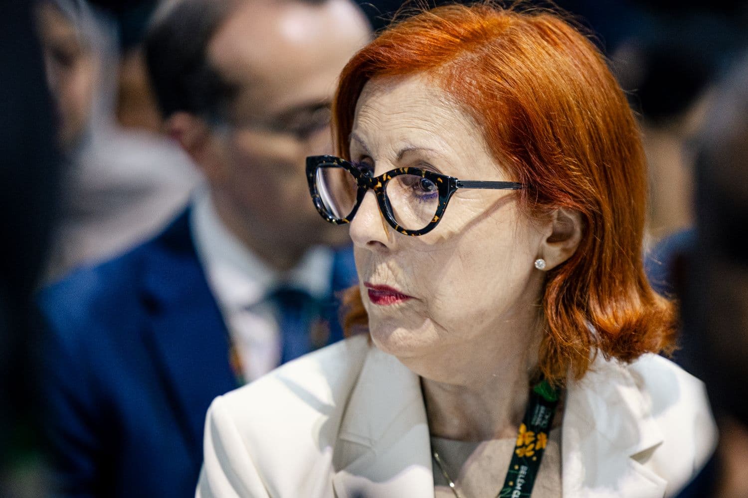 Ministra do Ambiente e Energia, Maria da Graça Carvalho, na Cimeira do Clima, 6 novembro 2025, Brasil (André Crispim/Portal do Governo)