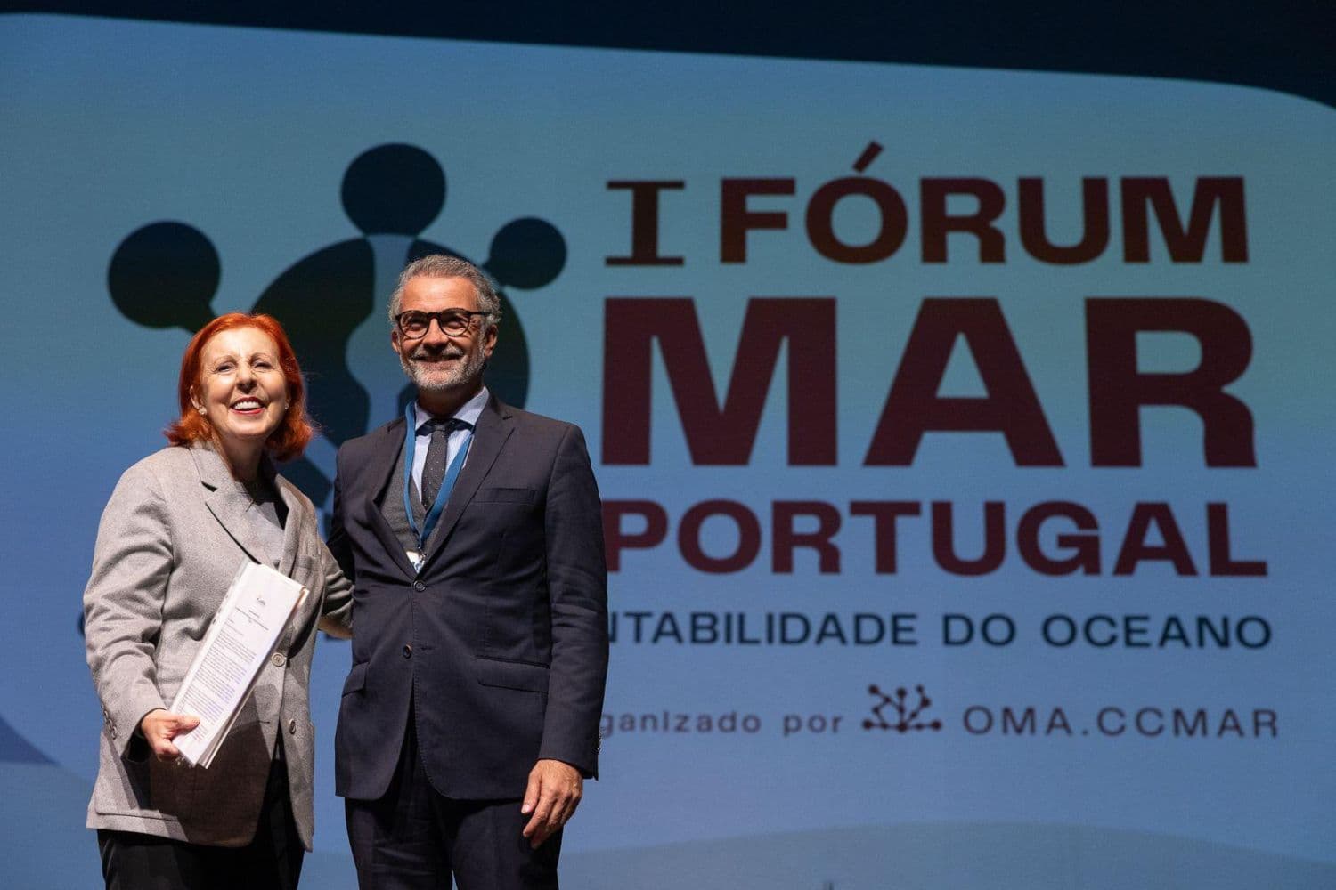 Ministra do Ambiente e Energia, Maria da Graça Carvalho, no I Fórum Mar Portugal, Faro, 3 de março de 2026 (Sara Matos/MAEN)